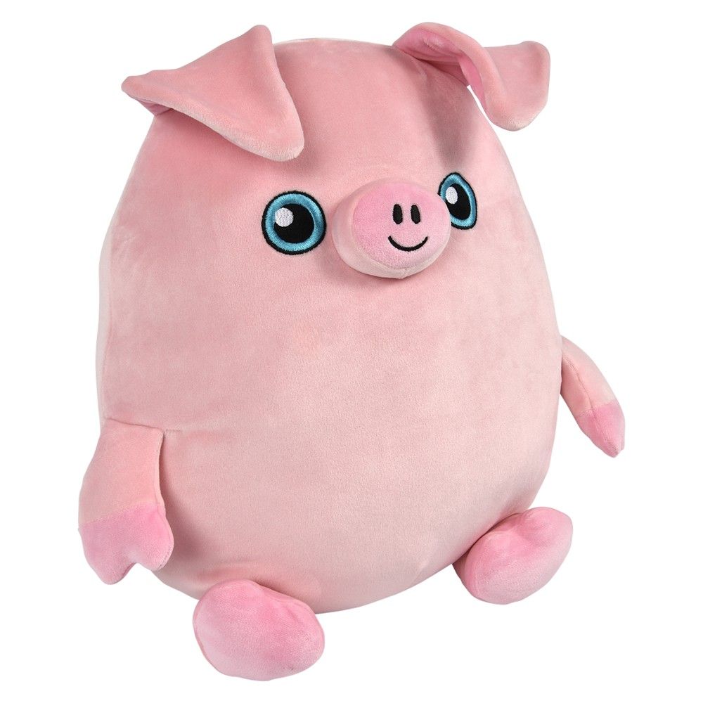 36 pieces (vp) 12 inch SquishY-Ishy Pig And Cow - Plush Toys