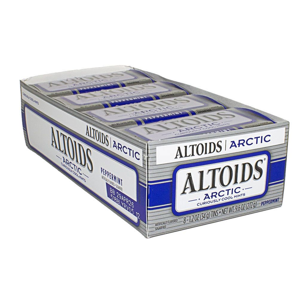 32 Wholesale Altoids Arctic Peppermint Curiously Cools Sugar Free Mints - 1.2 oz.