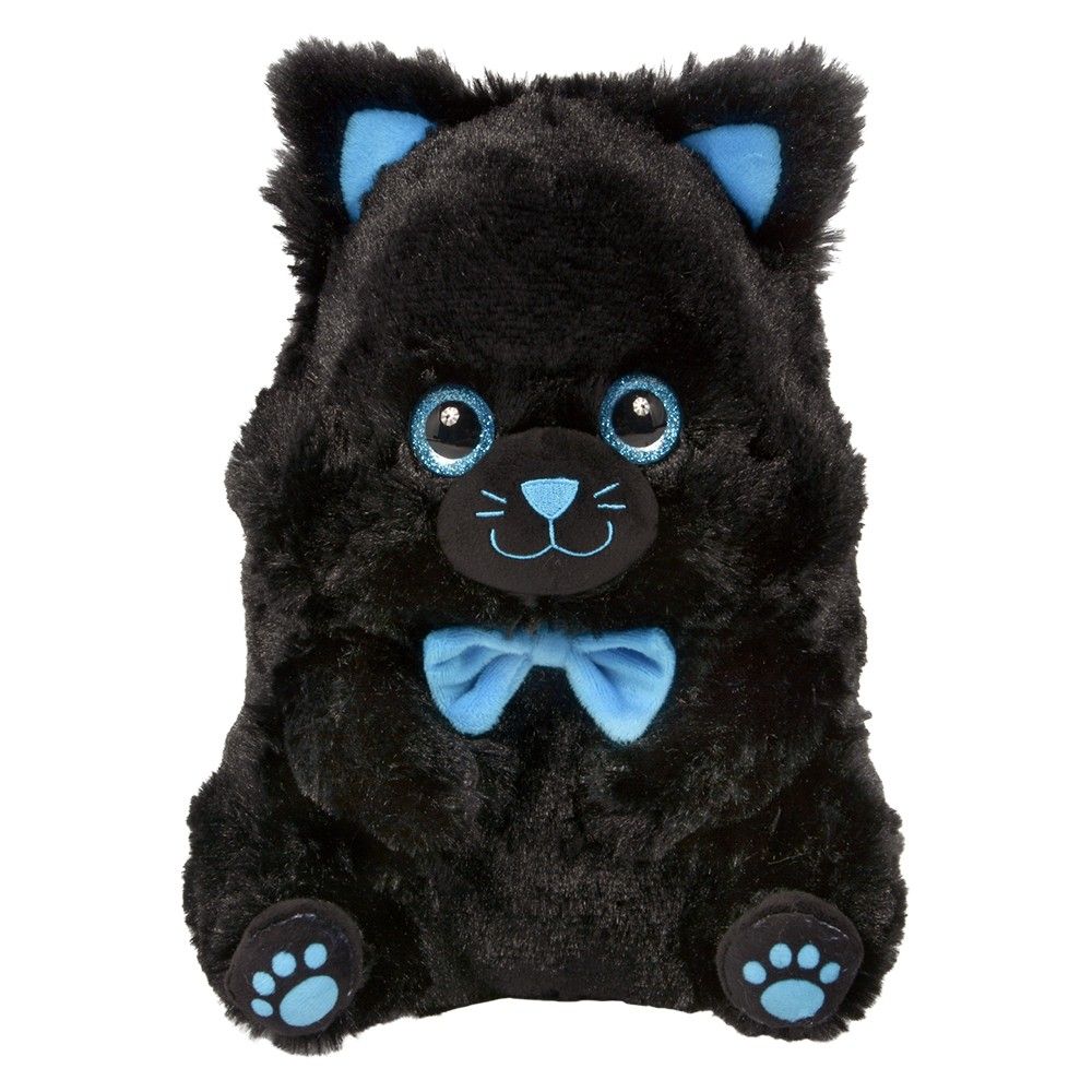 24 pieces 10" Belly Buddy Black Cat - Plush Toys