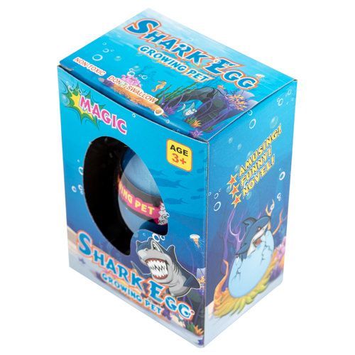 12 Pieces  Magic Growing Shark Egg - Light Up Toys