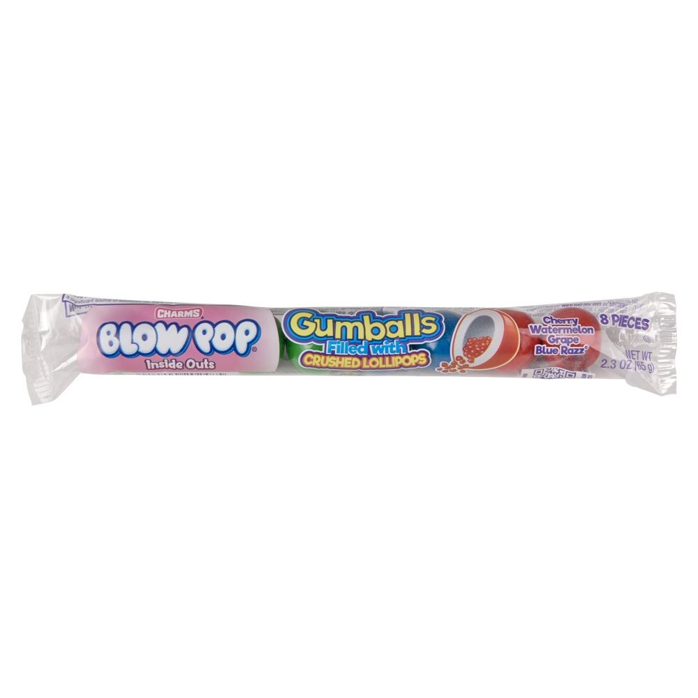 288 pieces Charms Blow Pop Inside Out Gum 24ct - Food & Beverage