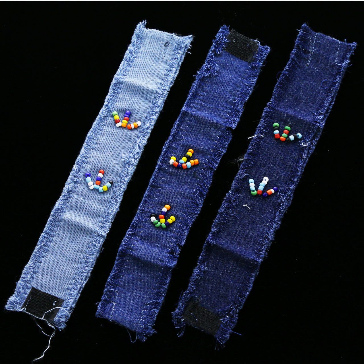 60 Wholesale Denim Bracelet