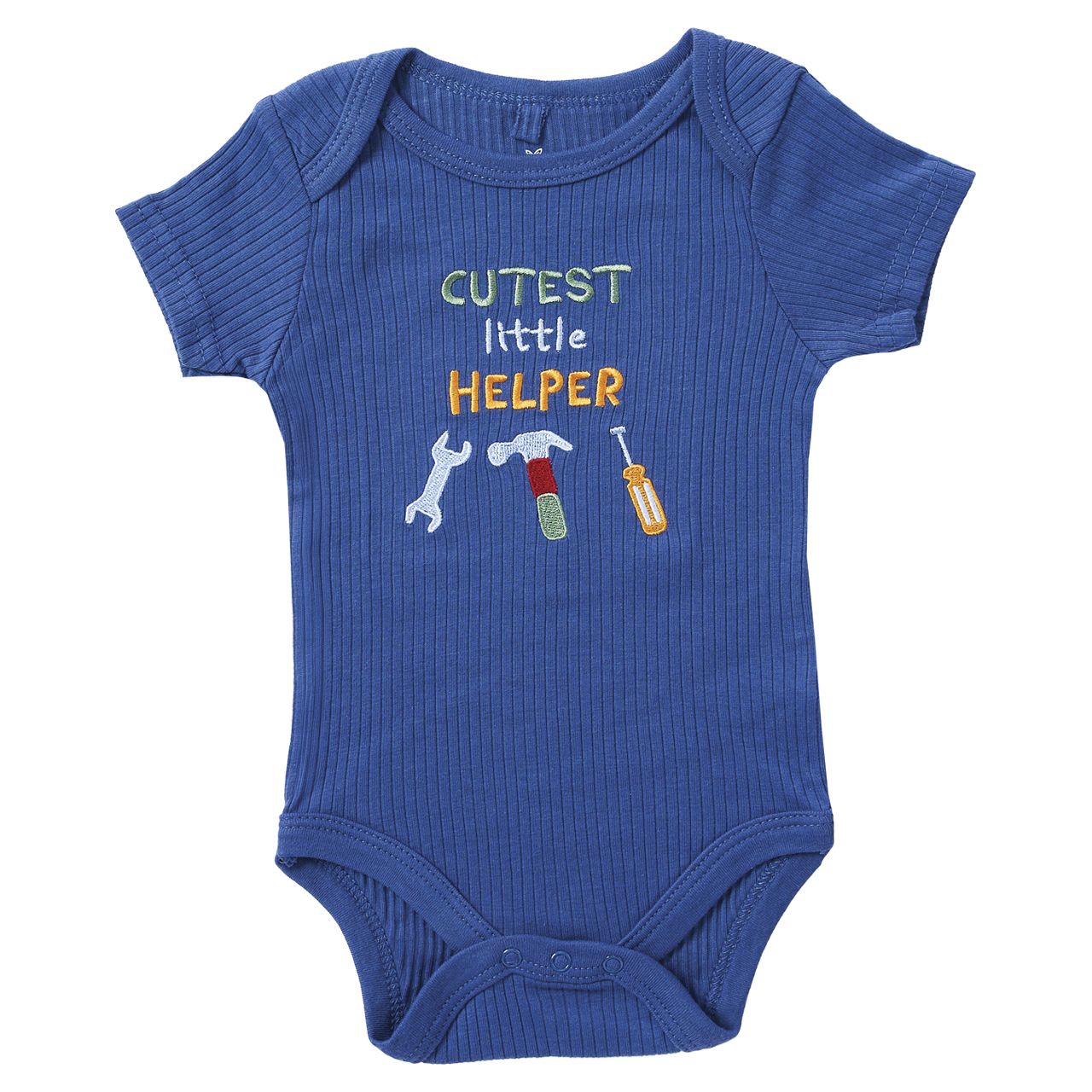 24 pieces 3-Piece Baby Bodysuit Set - Blue - Baby Apparel