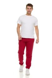 Yacht & Smith Men's Fleece Joggers Pants Assorted Green, Red, Blue Size Large
