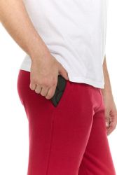 Yacht & Smith Men's Fleece Joggers Pants Assorted Green, Red, Blue Size Large