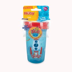 12 Wholesale Nuby Printed 360 Wonder Cup, 10 oz