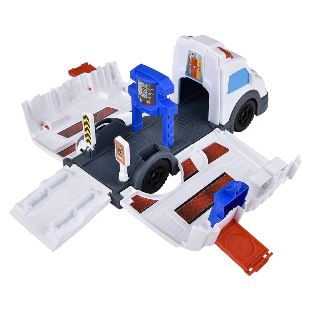 8 pieces Zoo Mobile Veterinarian Set - Boys Toy Sets