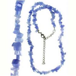 60 Pieces Lot Of Hematite & SemI-Precious Stone Necklace Assortment - Necklace
