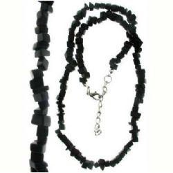 60 Pieces Lot Of Hematite & SemI-Precious Stone Necklace Assortment - Necklace