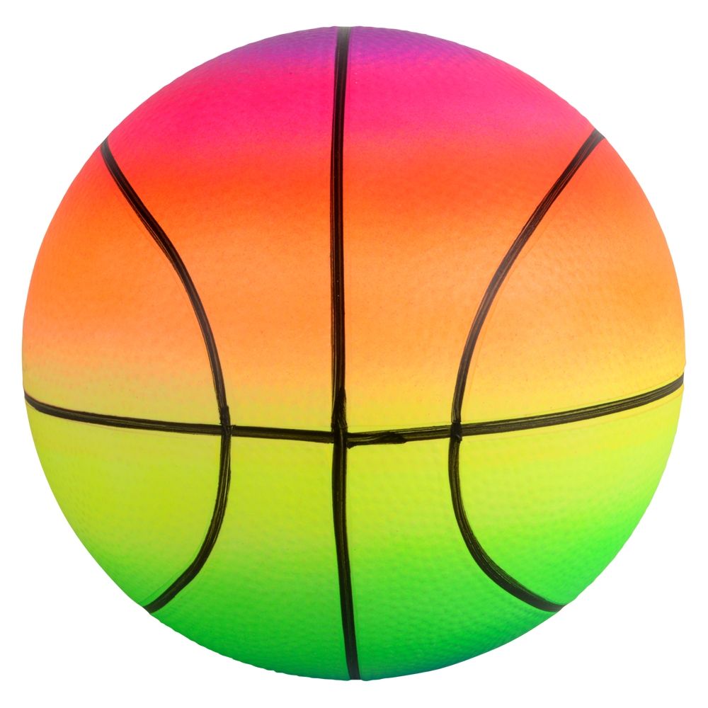 60 pieces Neon Rainbow Sports Ball (2 Asst.) 8.5 inch  60/30 - Balls