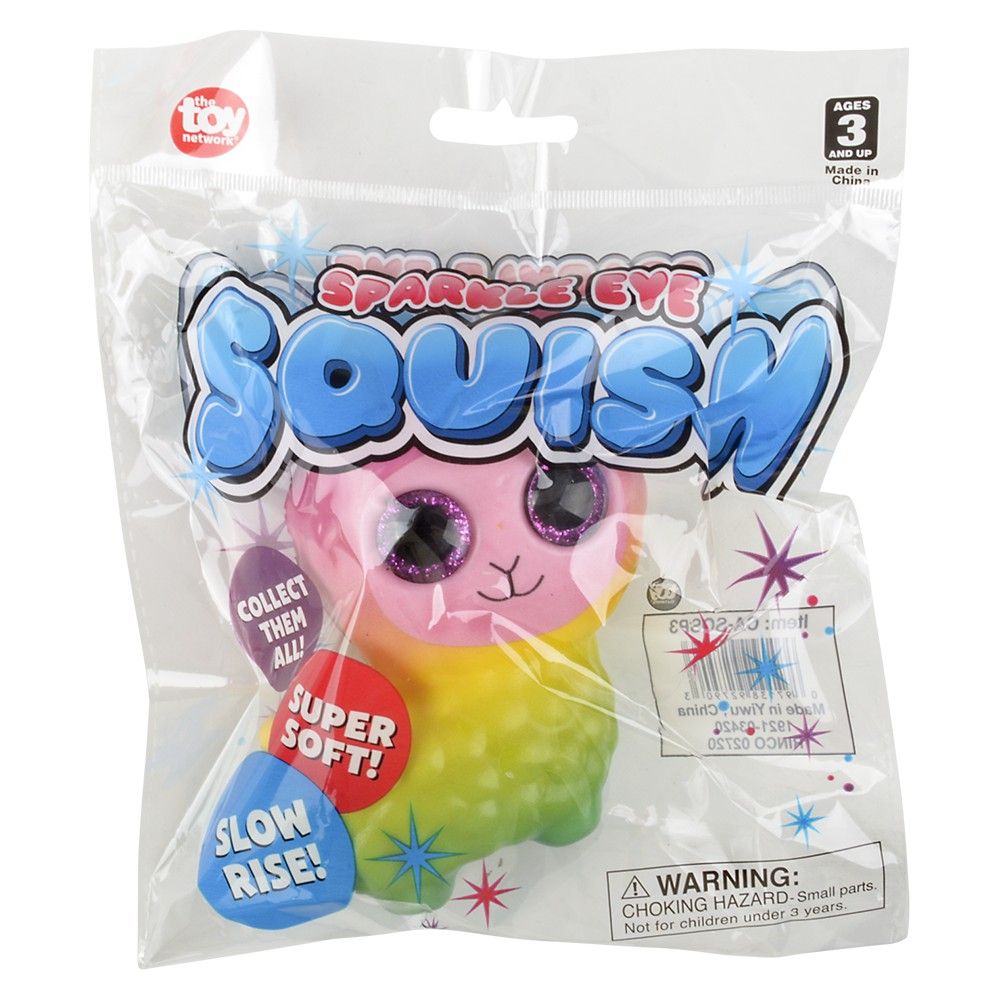 144 pieces Mini Sparkle Eye Squish 3.5" - Slime & Squishees