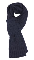 12 Pieces of Men's Chunky Knitted Scarf