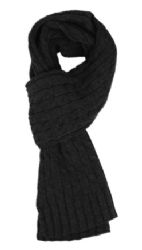 12 Pieces of Men's Chunky Knitted Scarf