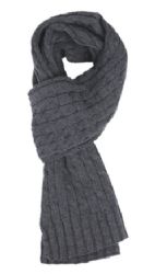 12 Pieces of Men's Chunky Knitted Scarf