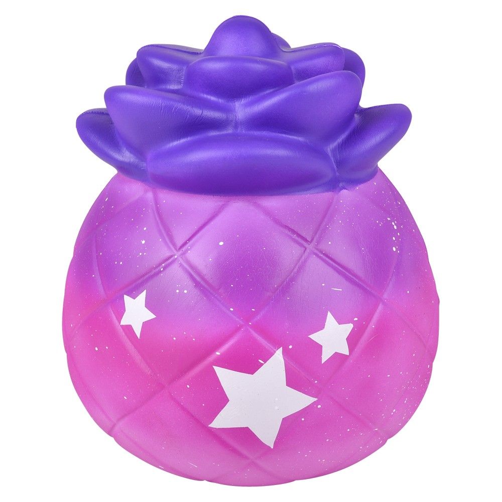 12 pieces Jumbo Squish Pineapple Galaxy Mix 10 inch - Slime & Squishees