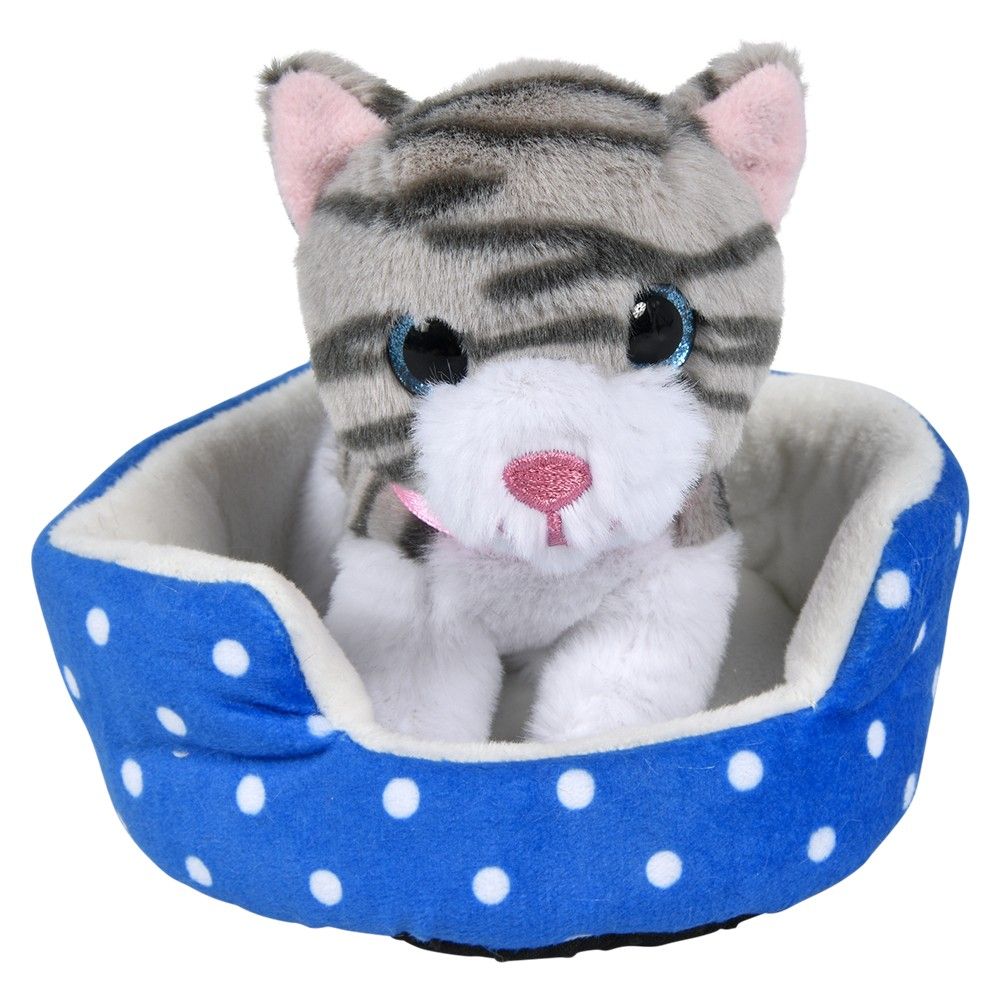 144 pieces 8 inch Cat In Bed - Plush Toys