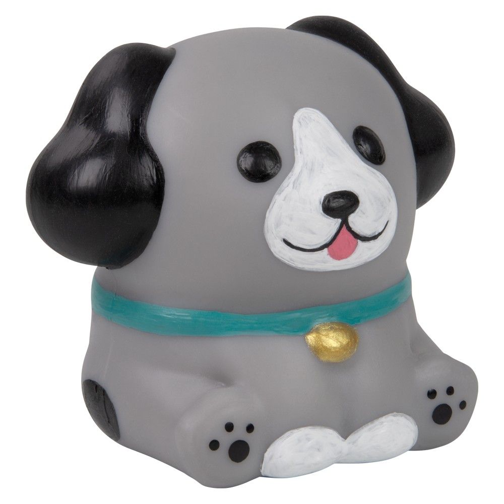 72 pieces 4 Inch Squish And Stretch Dog 12ct - Slime & Squishees