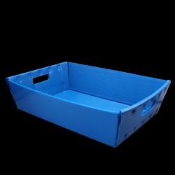 2 Pieces of Blue Plastic Letter Tray