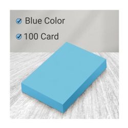 80 Wholesale 100 Ct. 4 X 6, Index Cards Unruled , Blue