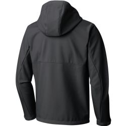 12 Pieces of Mens Hooded WateR-Resistant Soft Shell Full Zip Jacket In Black B