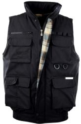 12 Pieces of Big Mens Multiple Pocket Water Resistant Utility Vest