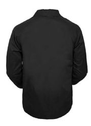 12 Pieces of Big Mens Lightweight WateR-Resistant Windbreaker Coach Jacket Black