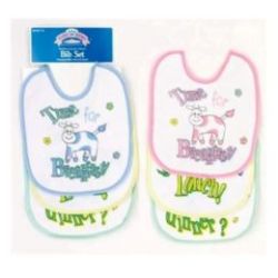72 Pieces B-L-D Bib - Baby Accessories