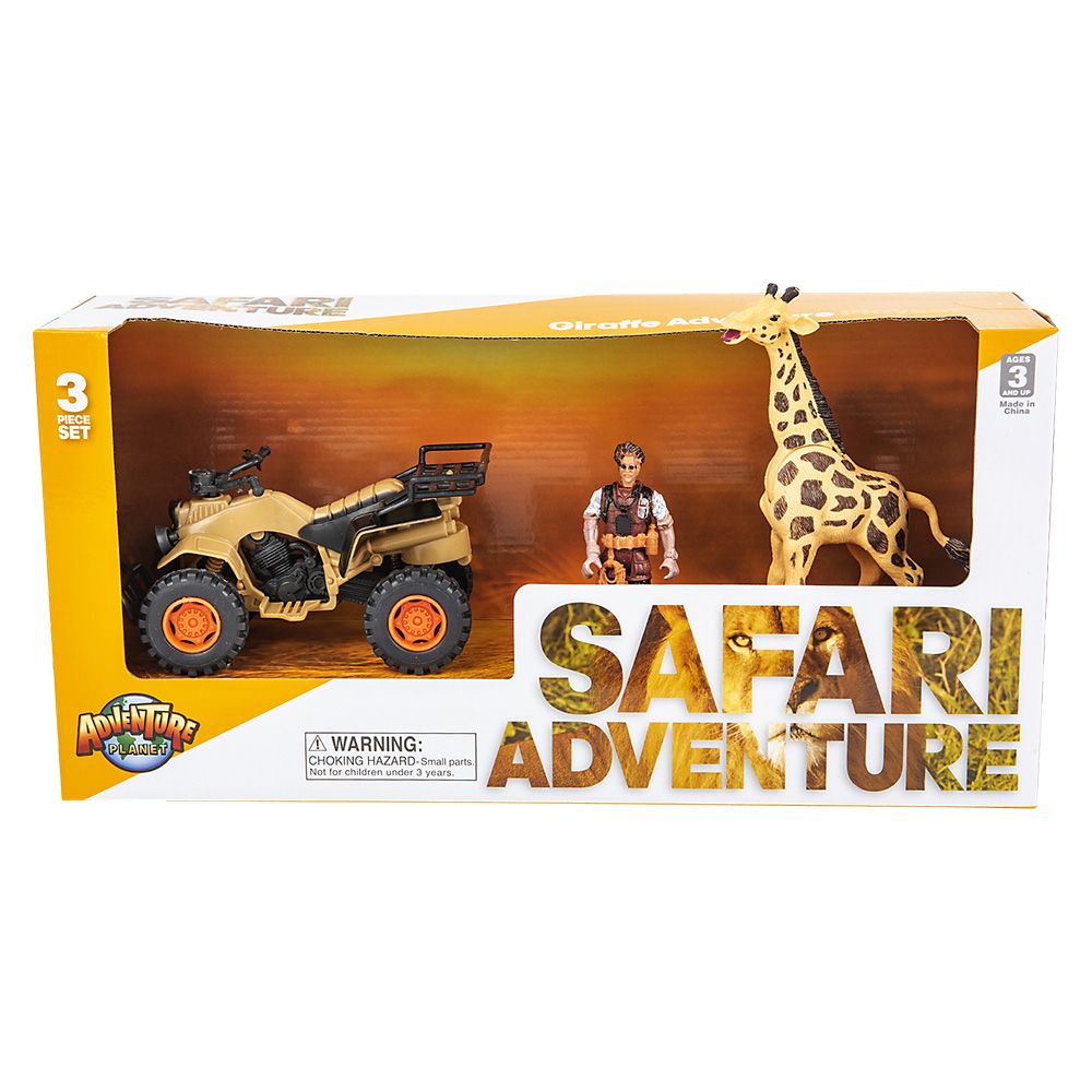 10 pieces Giraffe Adventure Set - Action Figures & Robots