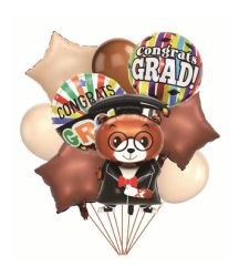24 Pieces 9pc Graduation Balloon Kit - Graduation