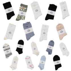 180 Pairs Mix Mix Mens Womens Kids Ankle And Crew Socks - Sock Pallet Deals