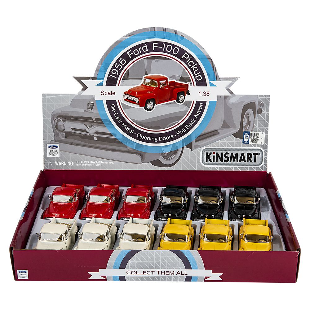 72 pieces of 5 inch DiE-Cast 1956 Ford F-100 Pick Up Truck