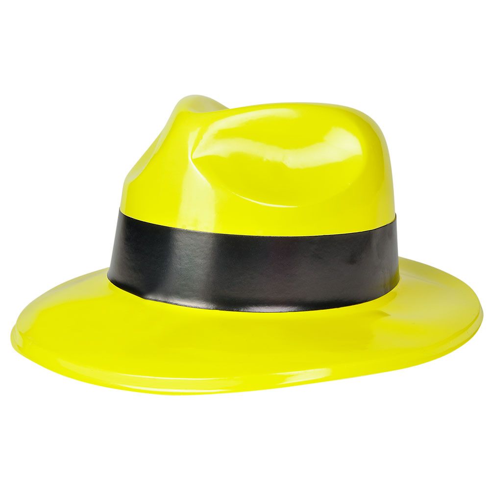 216 pieces Neon Gangster Hat With Band - Store