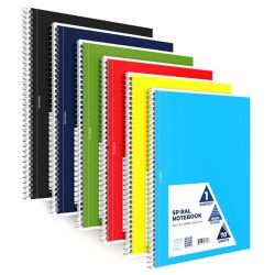 48 Wholesale 1 Subject Notebook, 70 Sheets Asst. Colors, Wide Ruled