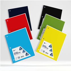 48 Wholesale 1 Subject Notebook, 70 Sheets Asst. Colors, Wide Ruled