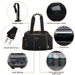 12 Wholesale Fisher Price Roll-Top Maverick Backpack Diaper Bags - Two Tone Grey