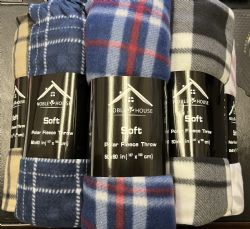 24 of Soft Printed Fleece Blanket
