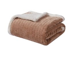 12 of Braided Texture Sherpa Blanket