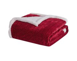 12 of Braided Texture Sherpa Blanket