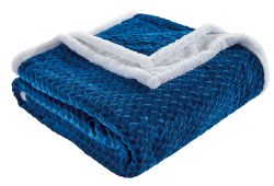 12 of Braided Texture Sherpa Blanket