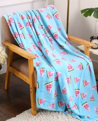 12 Wholesale Kids' FuN-Filled Fleece Throw