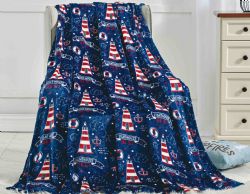 12 Wholesale Kids' FuN-Filled Fleece Throw