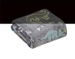 12 Wholesale GloW-IN-ThE-Dark Fleece Throw