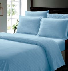 6 Wholesale 4-Piece Classic Stripe Twin Sheet Set - Assorted