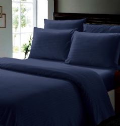 6 Wholesale 4-Piece Classic Stripe Queen Sheet Set - Assorted