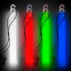 80 Wholesale Safety 6-Inch Glow Sticks (10-Count Assortment)