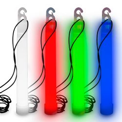 80 Wholesale Safety 6-Inch Glow Sticks (10-Count Assortment)