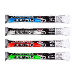 80 Wholesale Safety 6-Inch Glow Sticks (10-Count Assortment)