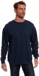 24 Wholesale Mix And Match Mens Fleece Assorted Jogger Pants And Navy Crew Neck Sweatshirts Size Small