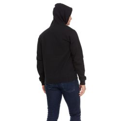24 Wholesale Mens Fleece Cotton Blend 12 Jogger Pants And 12 Hoodies In Black Size Small