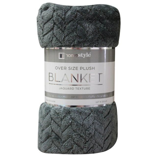 16 Pieces 50inx60in Jacquard Flannel Balnket - Fleece & Sherpa Blankets